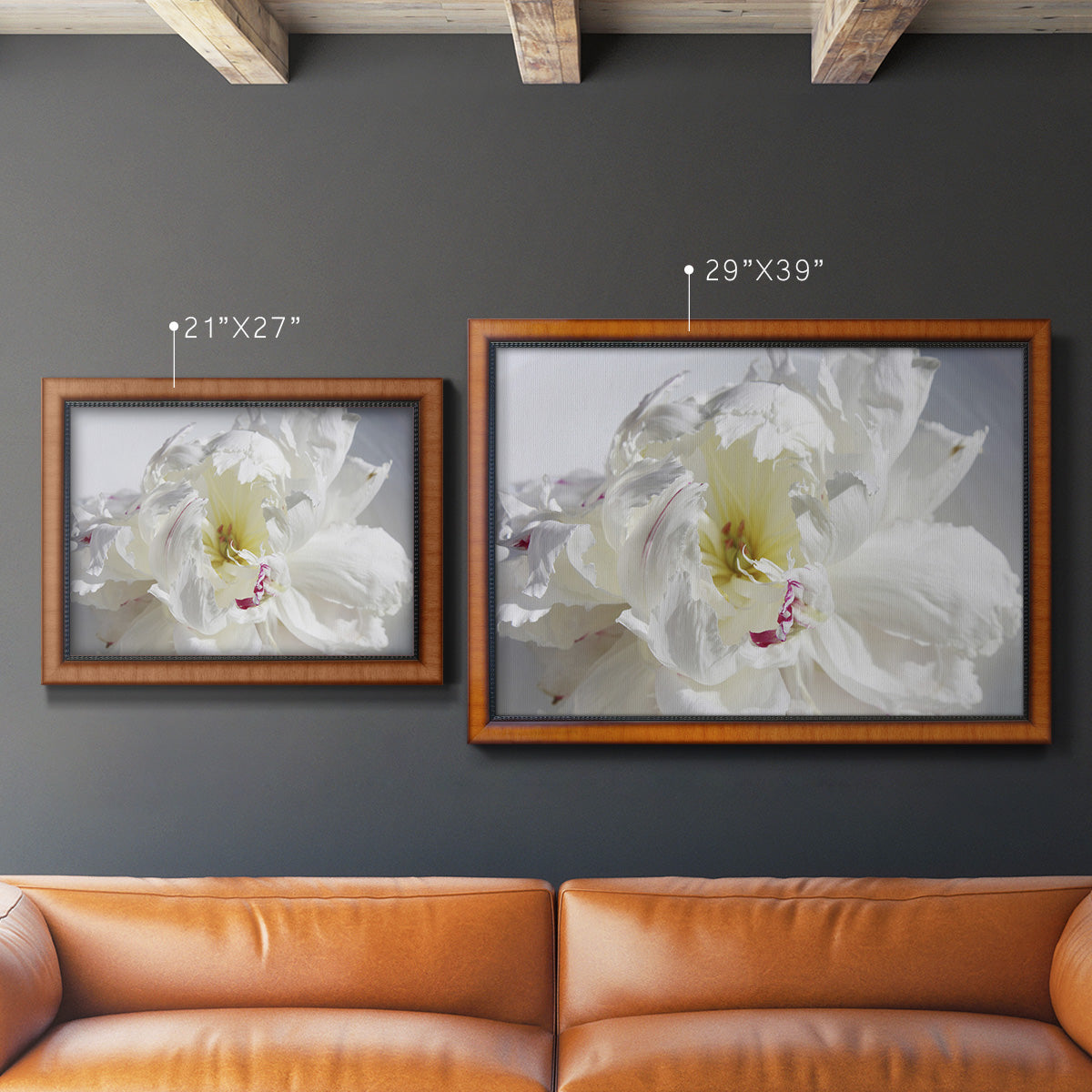 Breathless IV - Ornate Framed Canvas Print