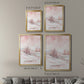 Blush Winter - Modern Framed Canvas Print