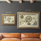 Nautical Map I Premium Framed Canvas- Ready to Hang