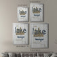 Lake Calls Me - Modern Framed Canvas Print