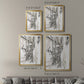 Europe Street Sketches I - Modern Framed Canvas Print