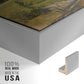 Landscape at Ljan, 1858 - Floater Framed Canvas Print