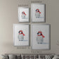 Penguin Play II - Modern Framed Canvas Print