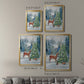 Winter Gathering - Modern Framed Canvas Print