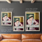 Impressionist portrait scene with plum brandy by Édouard Manet in an ornate champagne frame shown in multiple vertical size options.