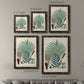 Size comparison chart for a set of two black barnwood framed canvas prints.