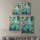 Blue Tropics IV - Modern Framed Canvas Print