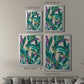 Jungle Wave II - Modern Framed Canvas Print