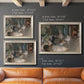 Impressionist backstage ballet scene by Edgar Degas in an ornate champagne frame shown in multiple size options.