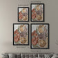 Cropped Floral Arrangement II - Modern Framed Canvas Print