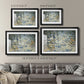 Water Reflections - Modern Framed Art Print