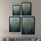 Falling Leaves - Modern Framed Canvas Print