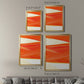 Warm Rays I - Modern Framed Canvas Print