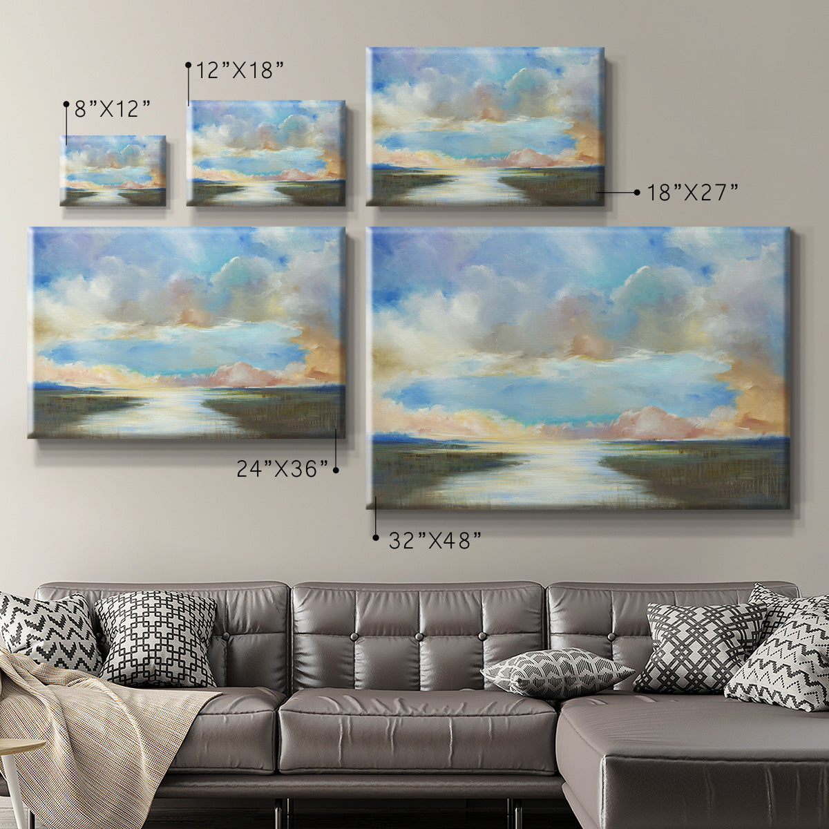 Dawn Breaks Premium Gallery Wrapped Canvas - Ready to Hang