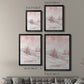 Blush Winter - Modern Framed Canvas Print