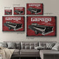 The Garage - Canvas Art Print