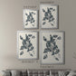 Growing Leaves IV - Modern Framed Canvas Print