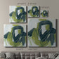 Verdigris Motion III - Canvas Art Print