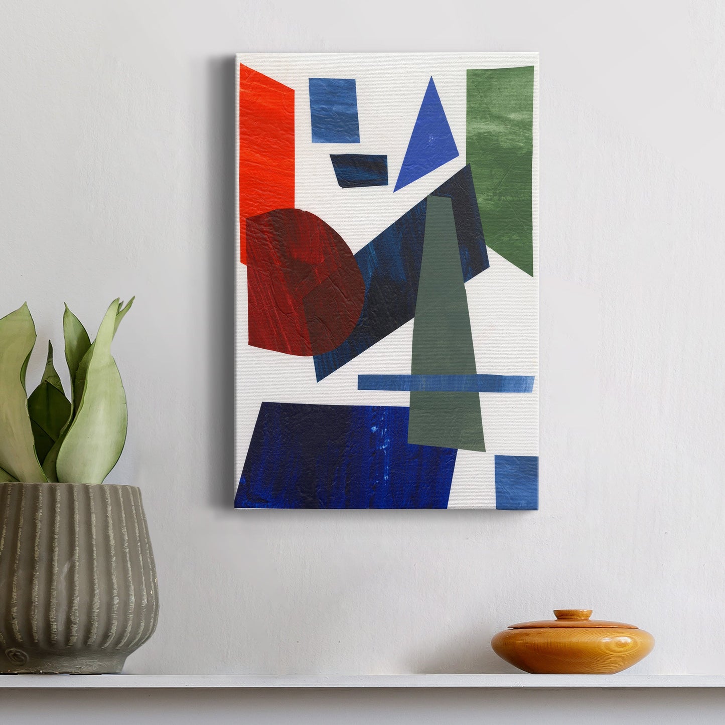 Colorful Shapes III Premium Gallery Wrapped Canvas - Ready to Hang