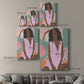 Curly Lady III Premium Gallery Wrapped Canvas - Ready to Hang