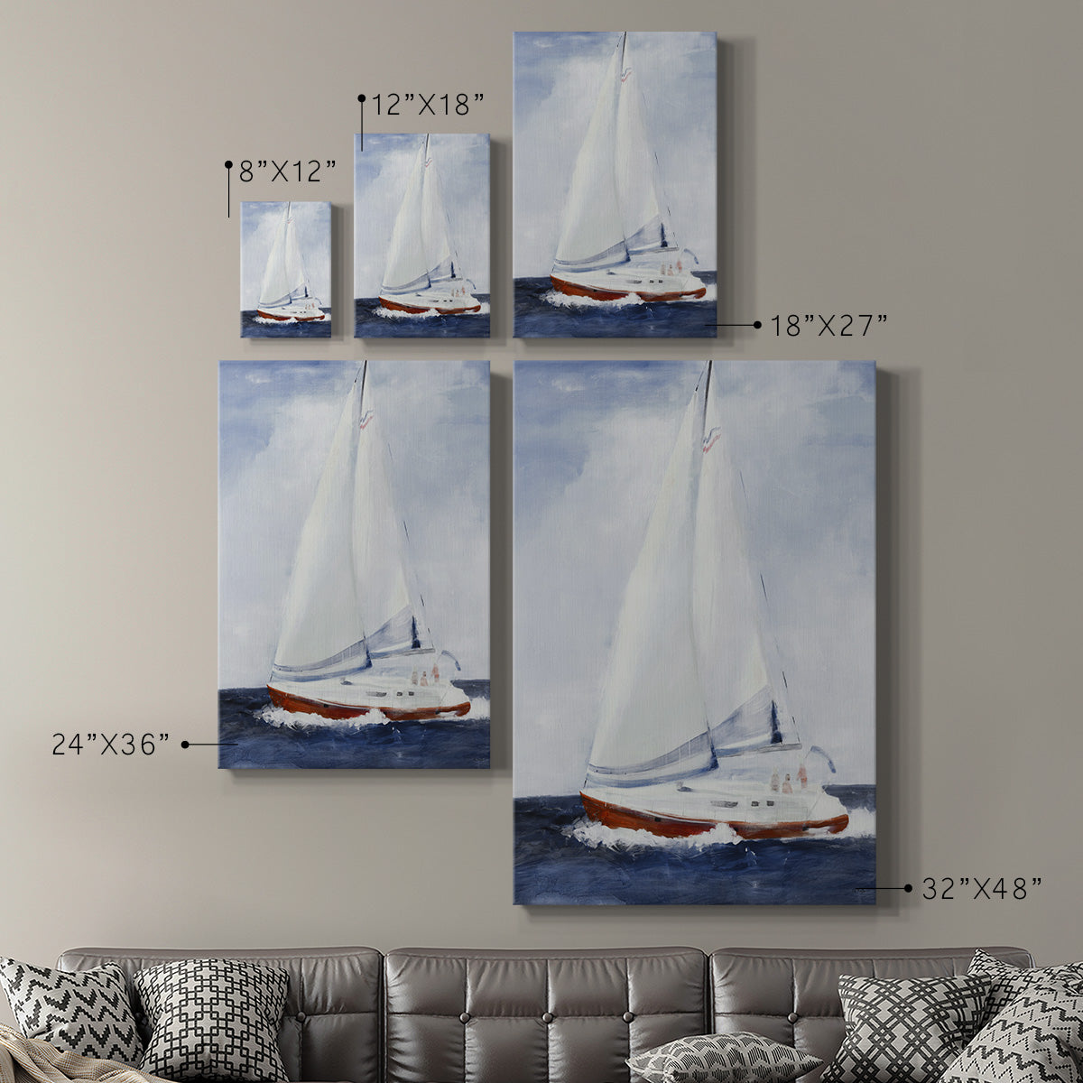 CHASING THE SUN - Canvas Art Print