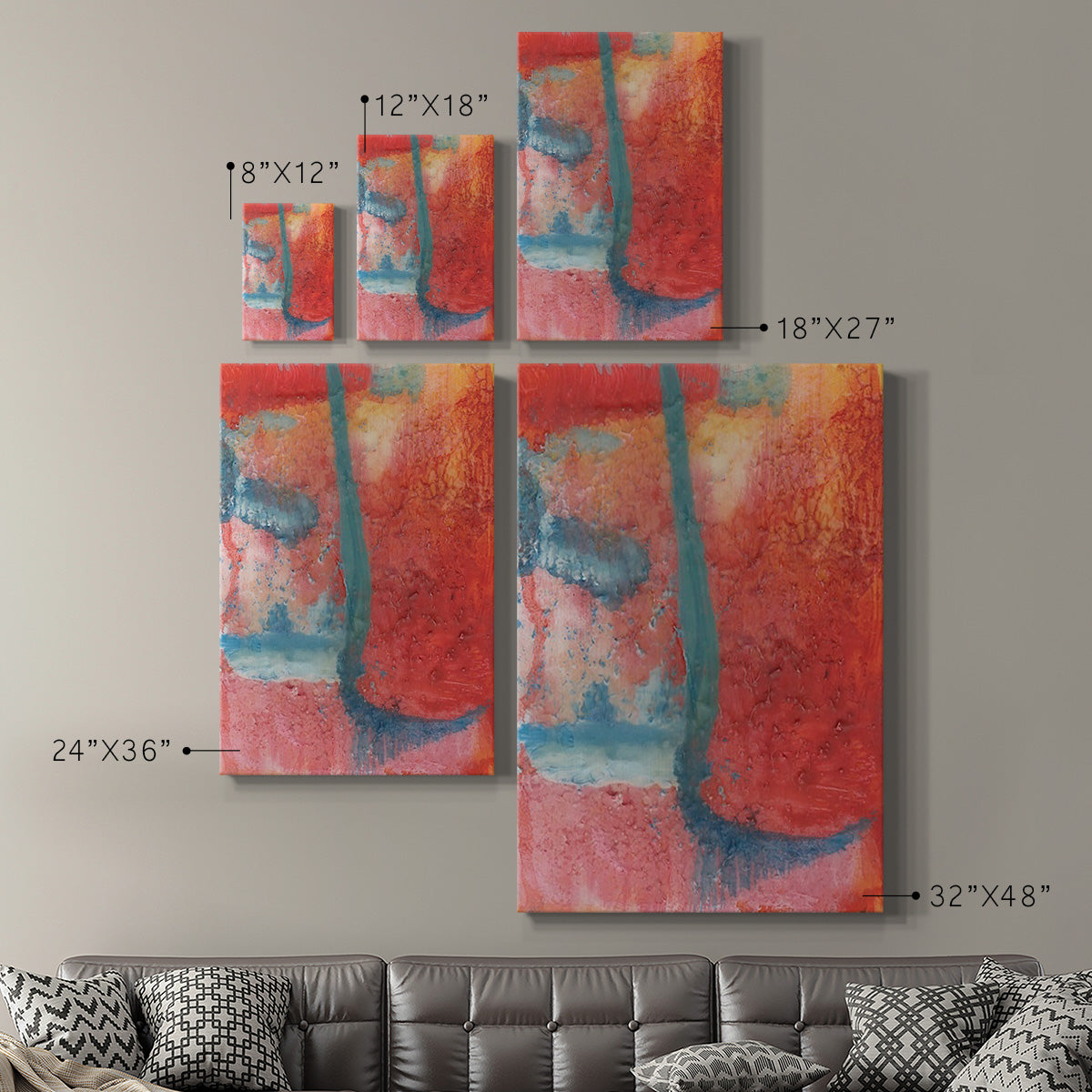 Spring Step II Premium Gallery Wrapped Canvas - Ready to Hang