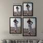 Her Dance I - Modern Framed Canvas Print