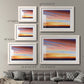 Ignited Dusk III - Barnwood Framed Art Print