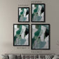 Turquoise Waters II - Modern Framed Canvas Print