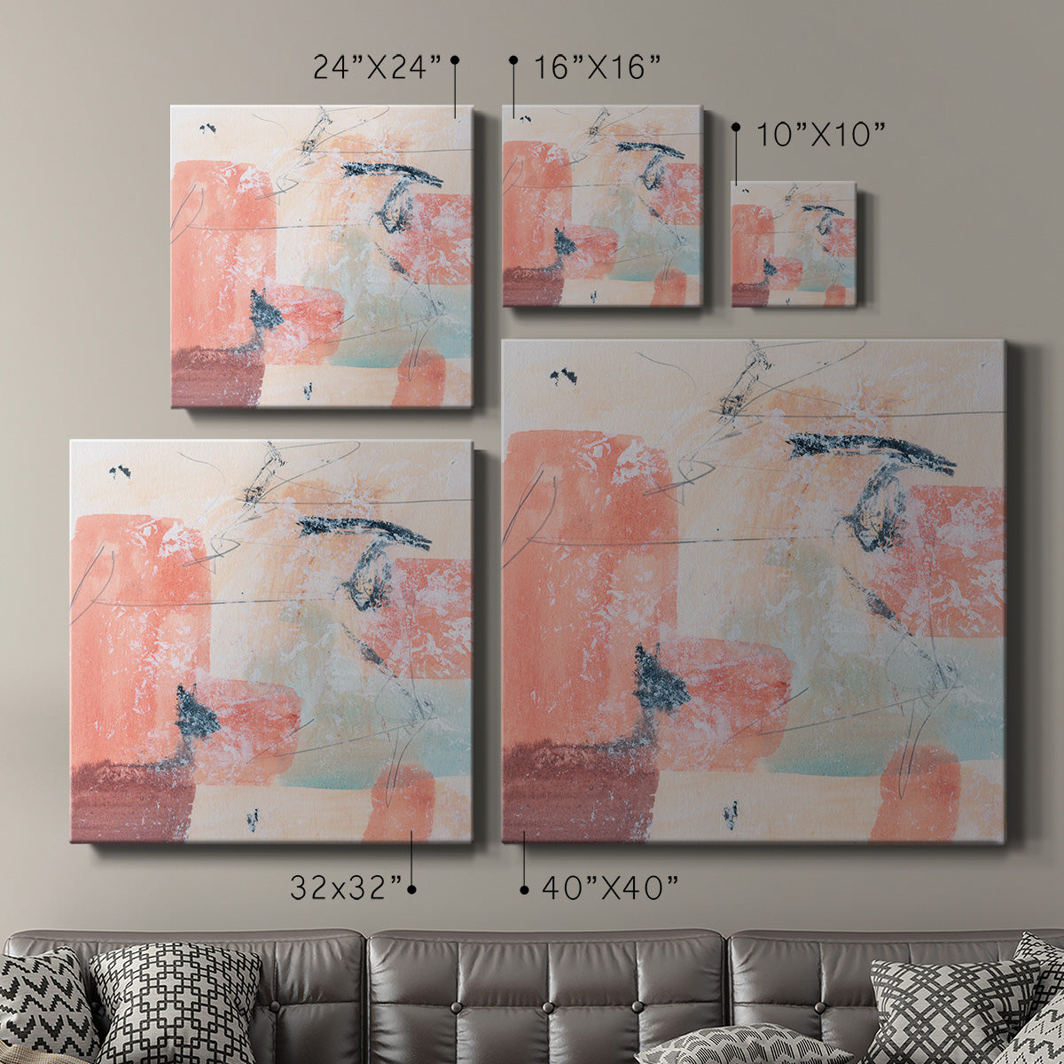 Warm Underneath III-Premium Gallery Wrapped Canvas - Ready to Hang