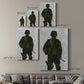 Soldier Silhouette - Canvas Art Print