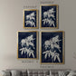 Indigo Botanical I Revisited - Modern Framed Canvas Print