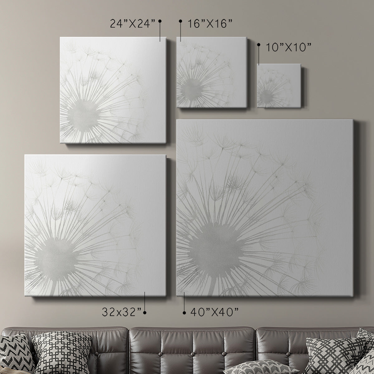 Dandelion Whisper I - Canvas Art Print