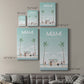 Illustrated Miami Beach I Premium Gallery Wrapped Canvas - Ready to Hang