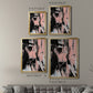 Black & Blush II - Modern Framed Canvas Print