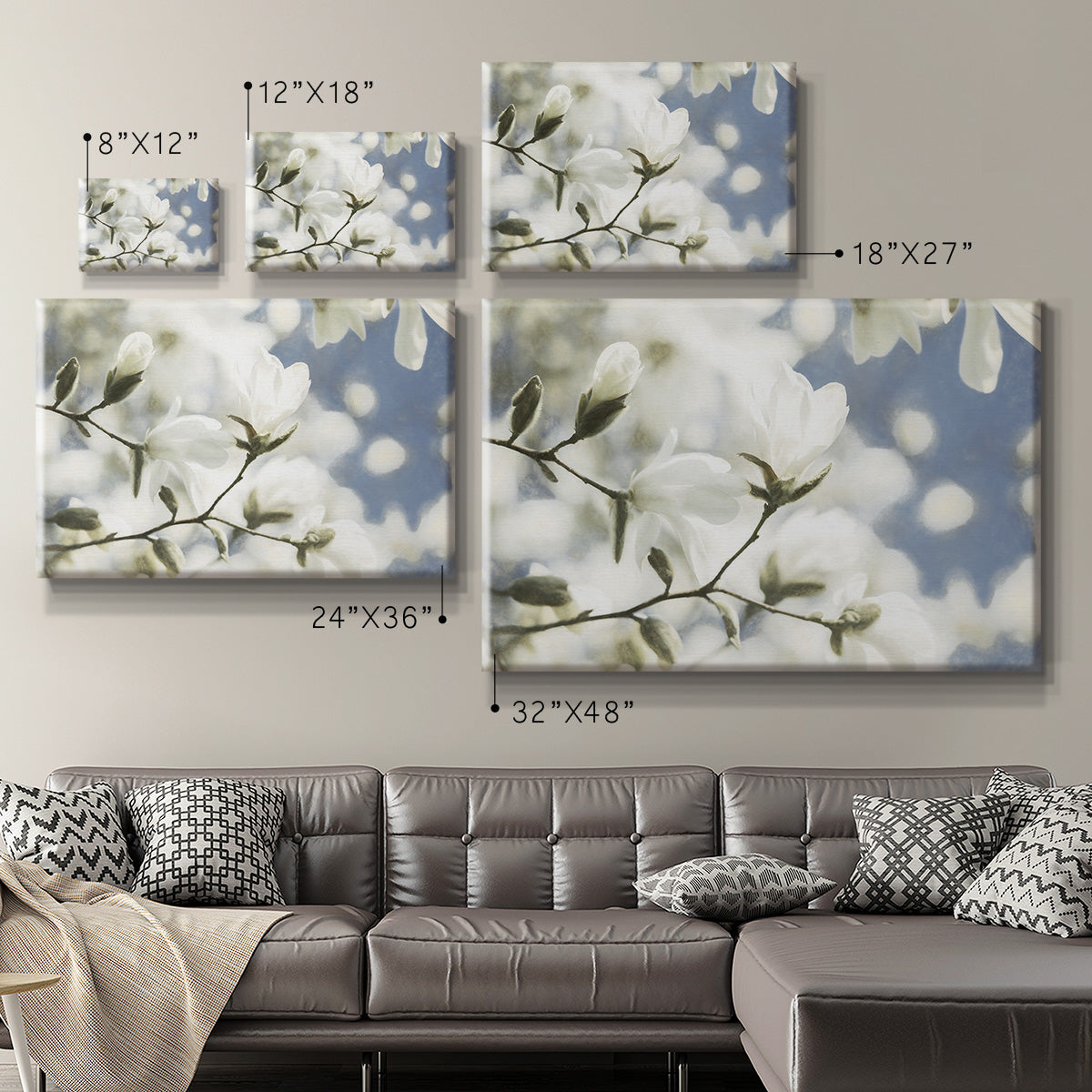 Unfolding Beauty Premium Gallery Wrapped Canvas - Ready to Hang