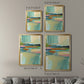 Radiant Horizon I - Modern Framed Canvas Print