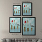 Silly Seagulls - Modern Framed Canvas Print