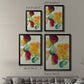 Earthy Fragments I - Modern Framed Canvas Print