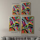 Bold Shape Shift II - Modern Framed Canvas Print