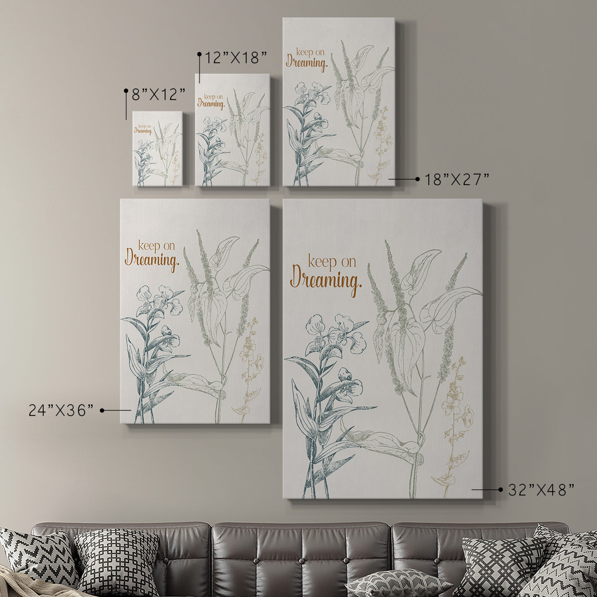 Keep on Dreaming - Canvas Art Print