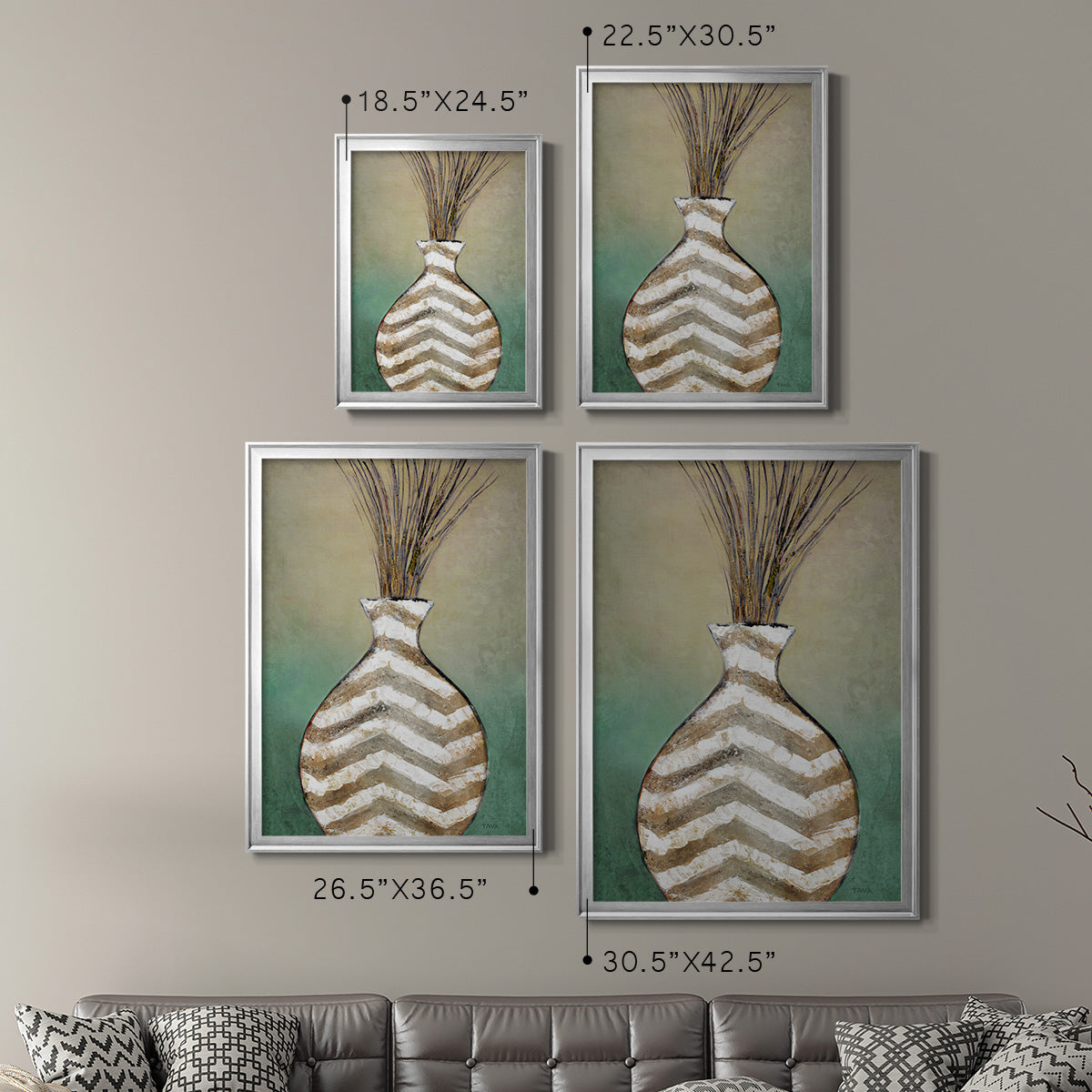 Global Vessel I - Modern Framed Canvas Print