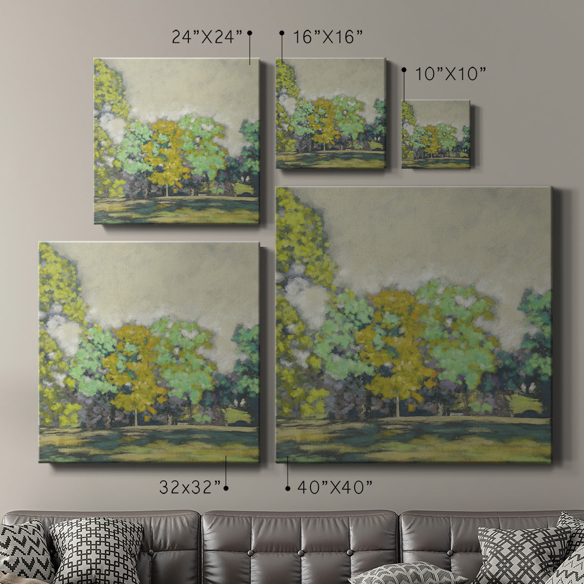 Treeline II - Canvas Art Print