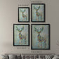 Fantastic Florals Deer, Full - Modern Framed Canvas Print