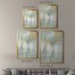 Mint Reflection I - Modern Framed Canvas Print