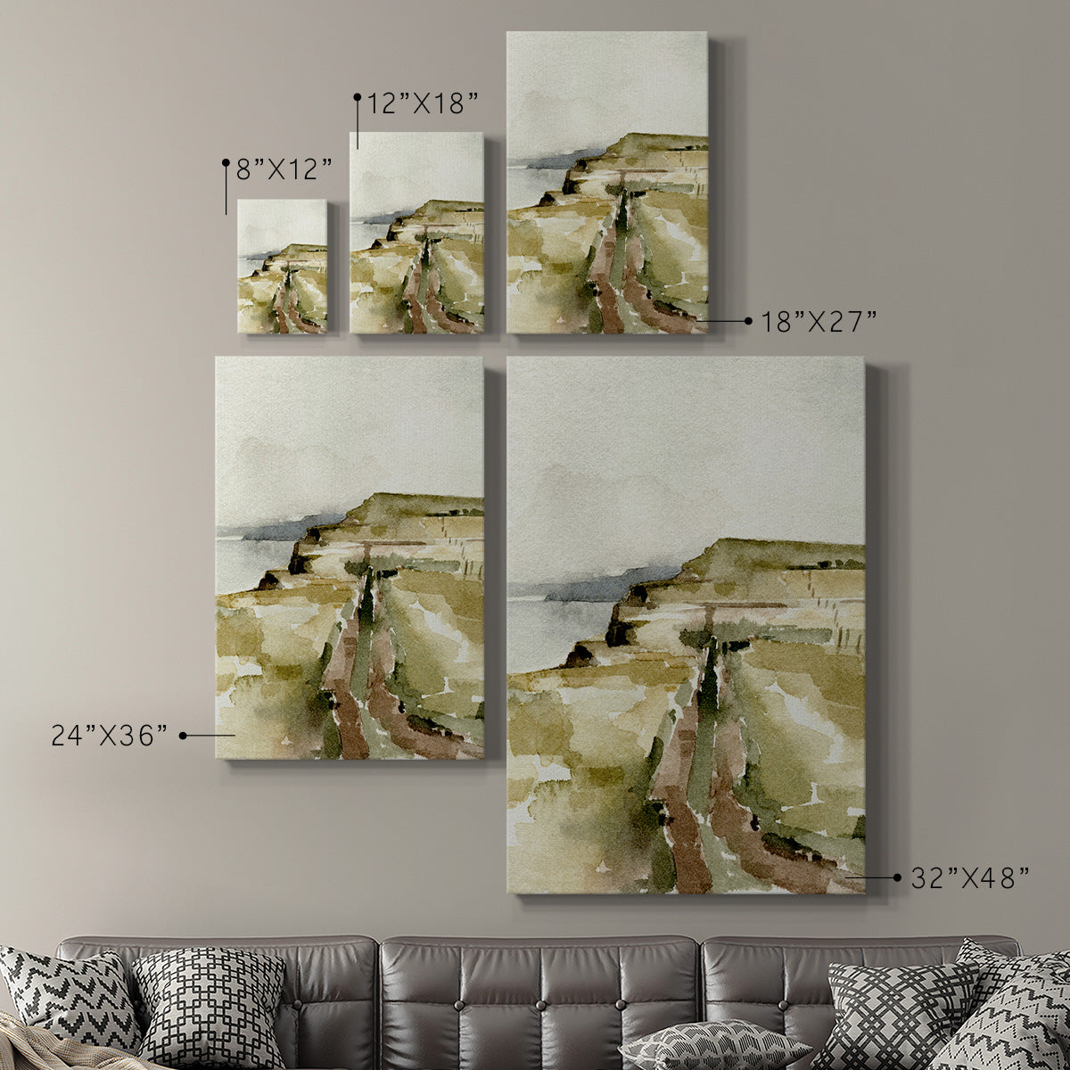 North Sea Coast II - Canvas Art Print