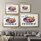 God Bless America Truck - Modern Framed Art Print