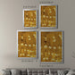 Turmeric Sunrise I - Modern Framed Canvas Print