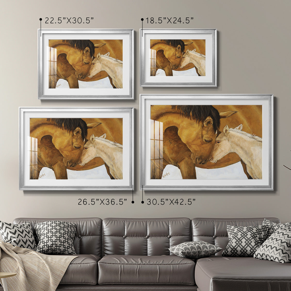 To Know Me is to Love Me I - Modern Framed Art Print