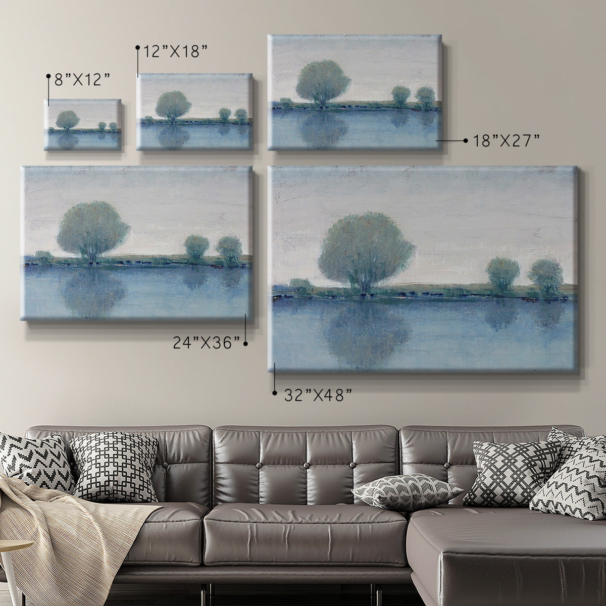 Afternoon Reflection I - Canvas Art Print